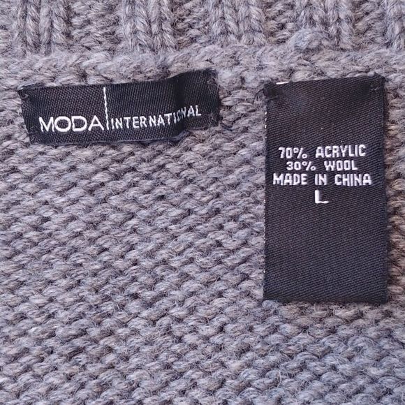 MODA Sweater Tunic Cardigan - Picture 8 of 8